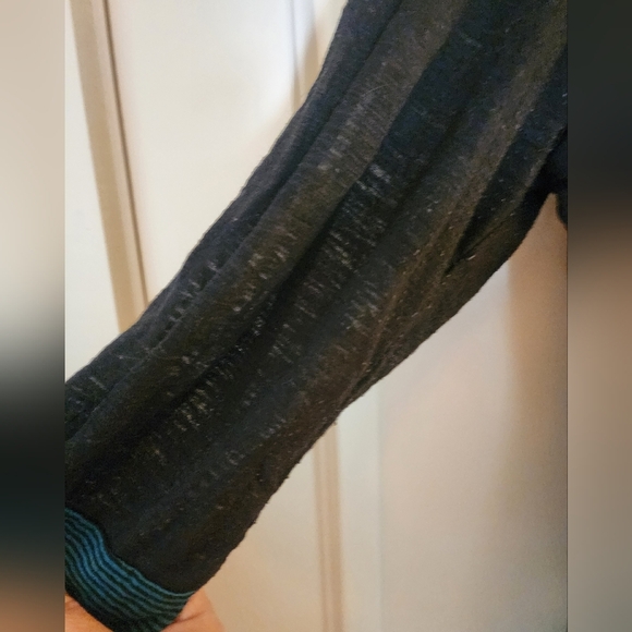 Me Paris Tunic Top Mesh Floral 3/4 Sleeve Artsy Avante Garde French Size 5 Boho - Picture 7 of 12